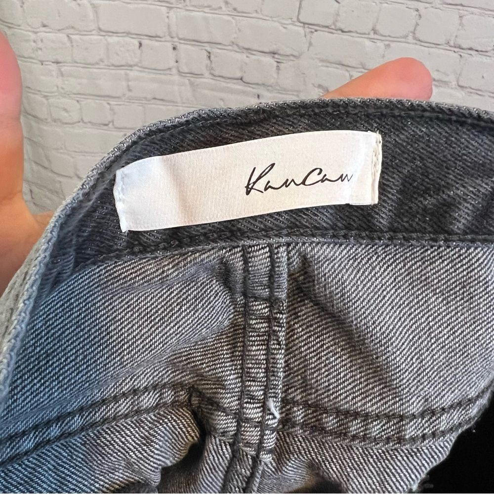 KanCan Vintage 90’s Black Distressed Jeans size 9/28 New with tags - Picture 7 of 7